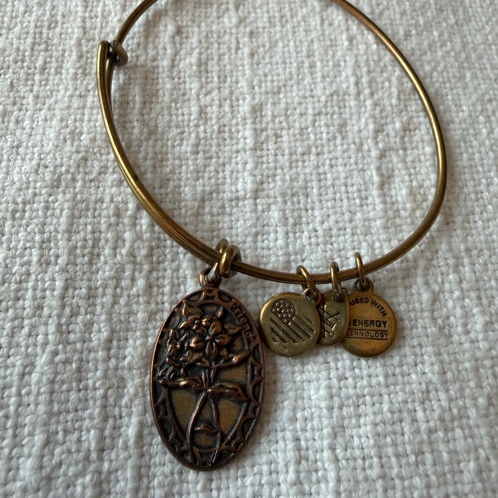 Alex and Ani Gold Bracelet | Friend